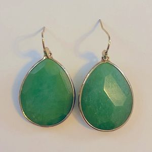 Stella & Dot Emerald Green Earrings